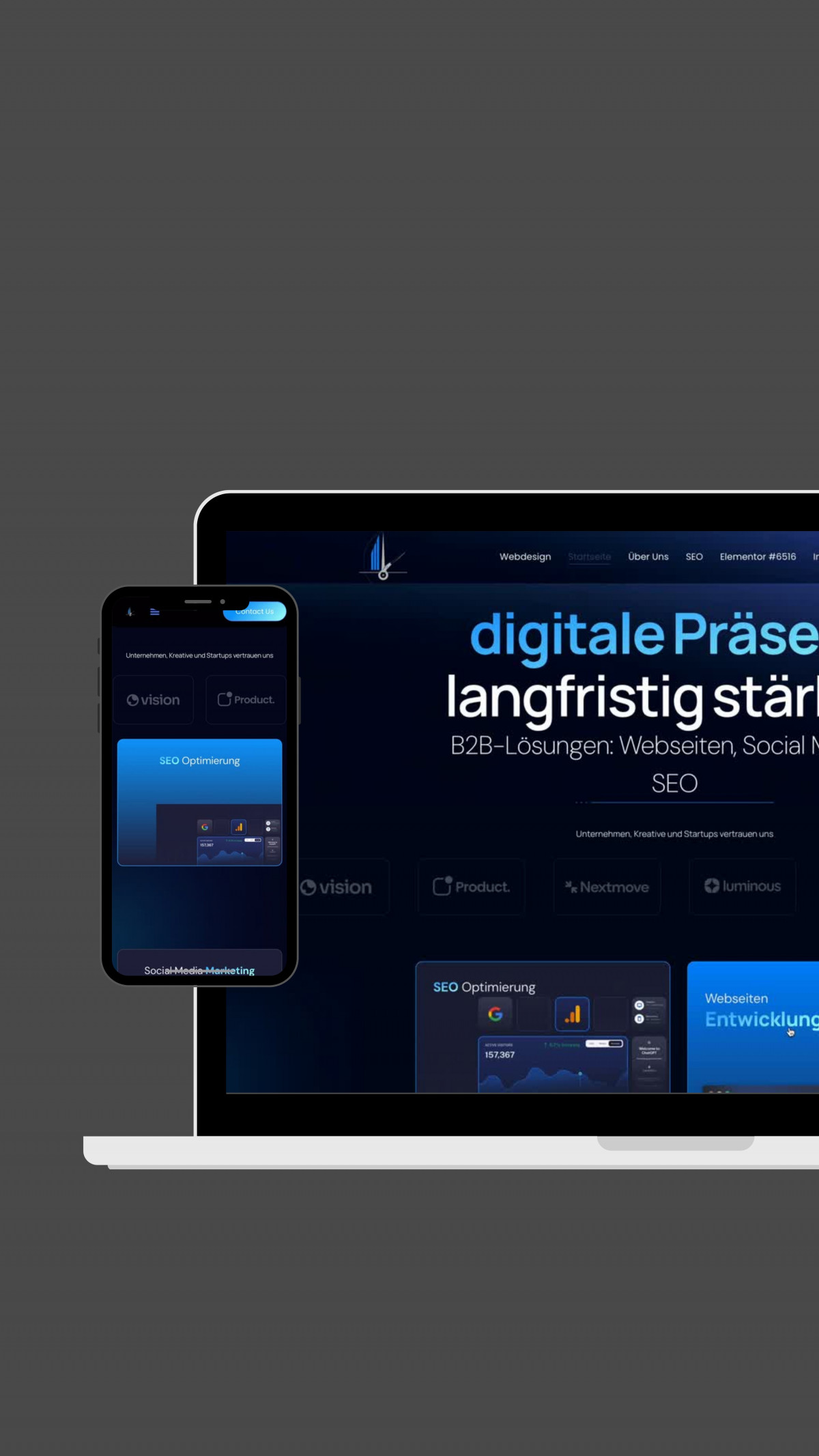 Optimiert für alle Endgeräte – mobil & desktop