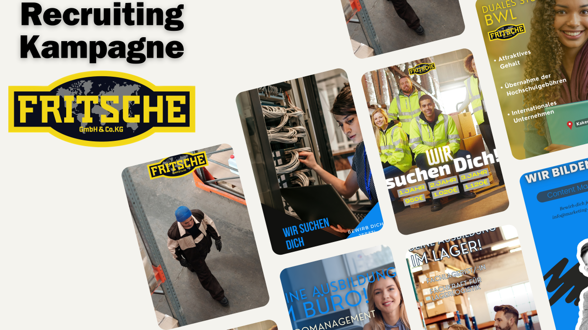 Recruiting-Kampagne für Fritsche